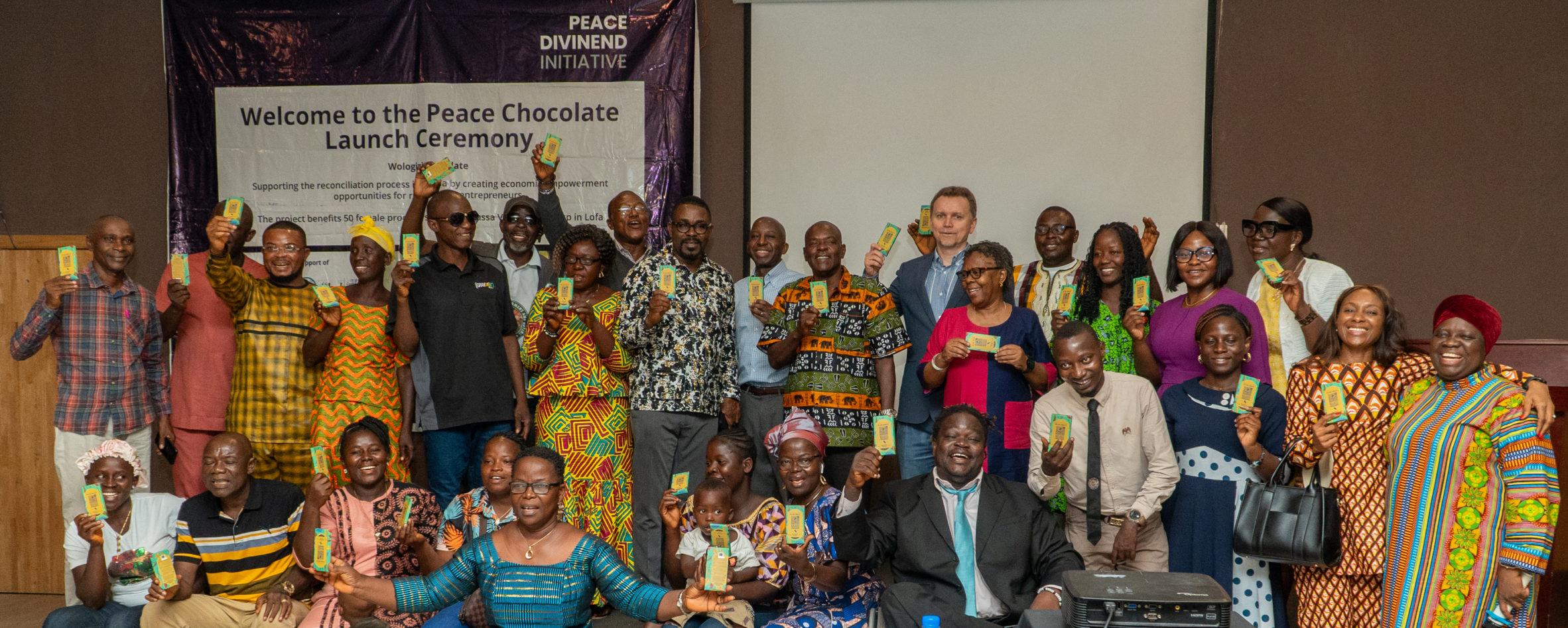 Liberia’s peace chocolate means business